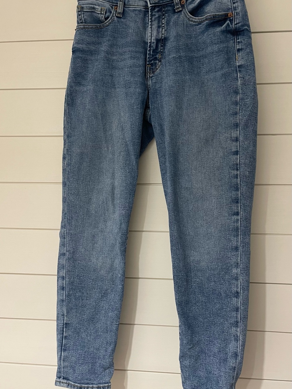 Old Navy Women's Medium Blue O.G. Straight Leg Jeans